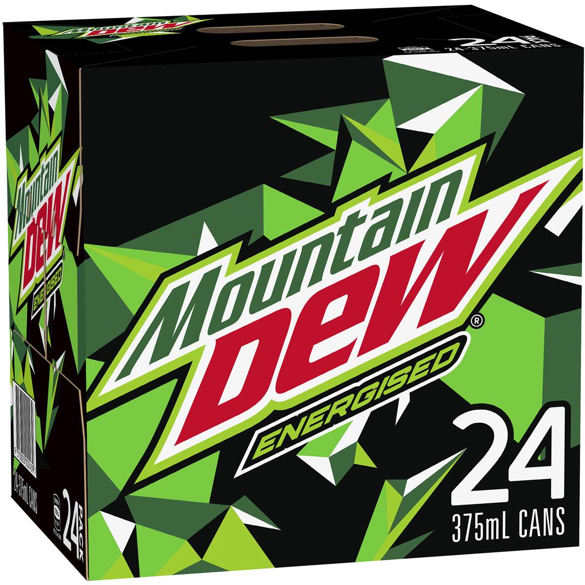 Mountain Dew Energised 24 x 375ml