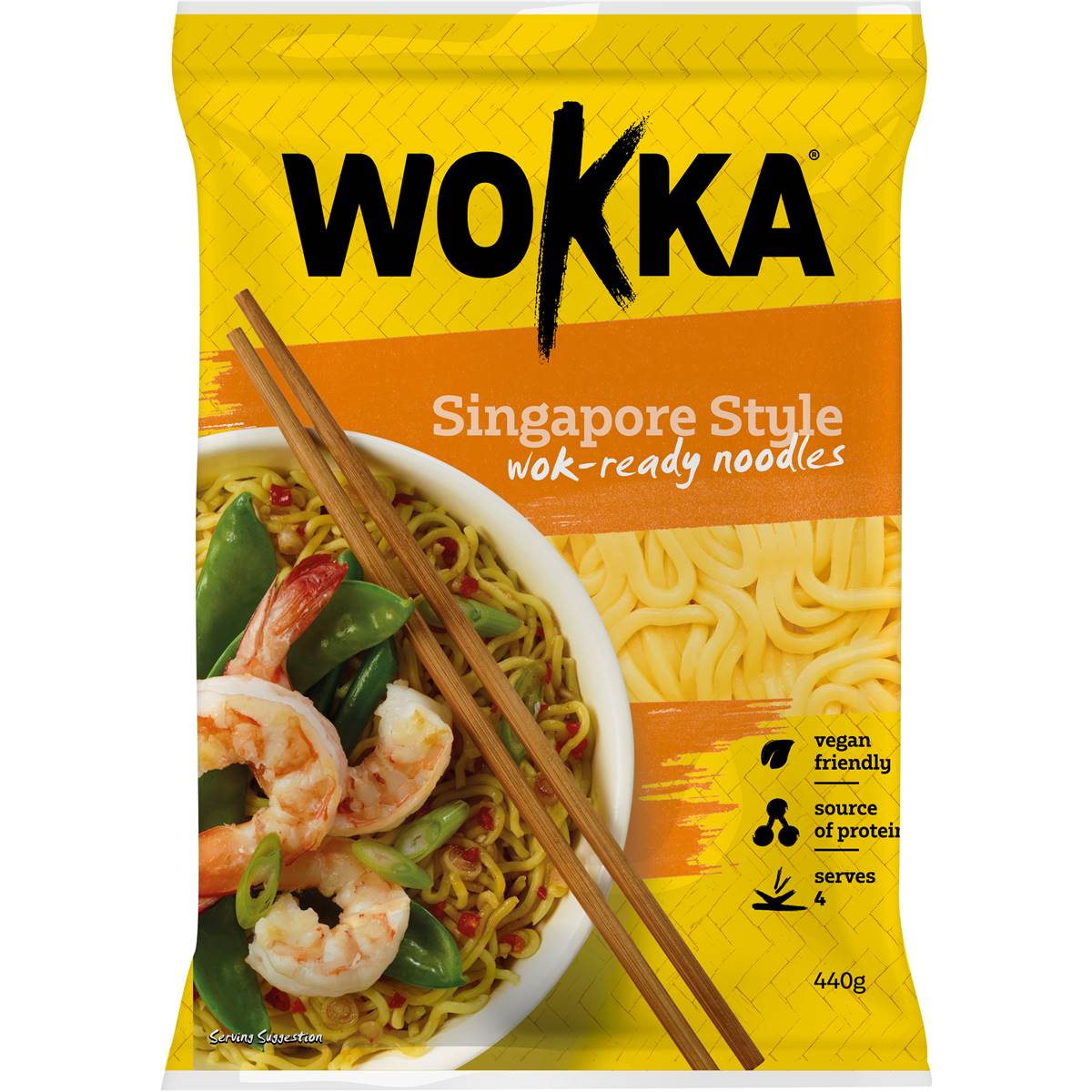 Wokka Singapore Style Noodles 440g