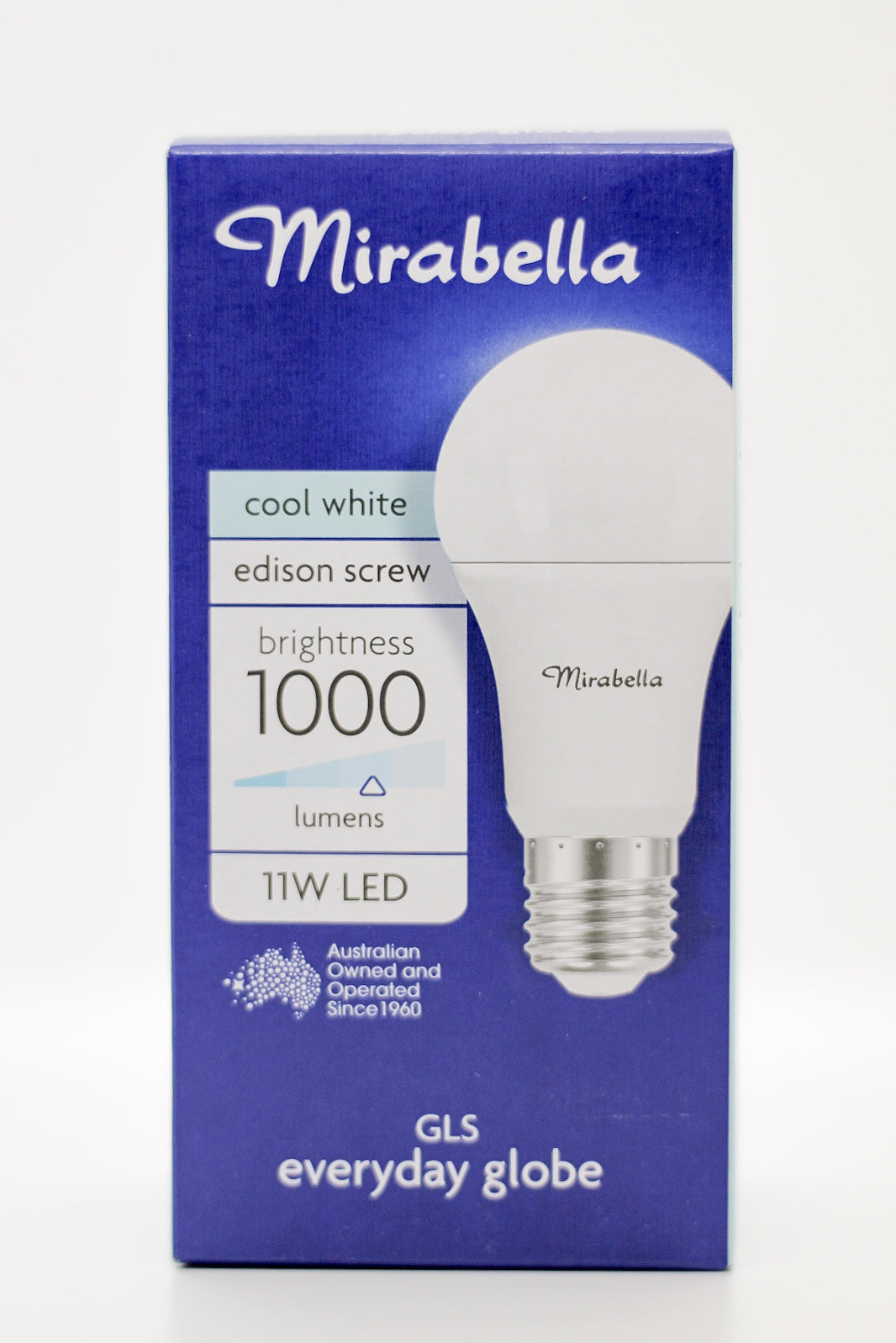 Mirabella LED Globe ES 11W Cool White