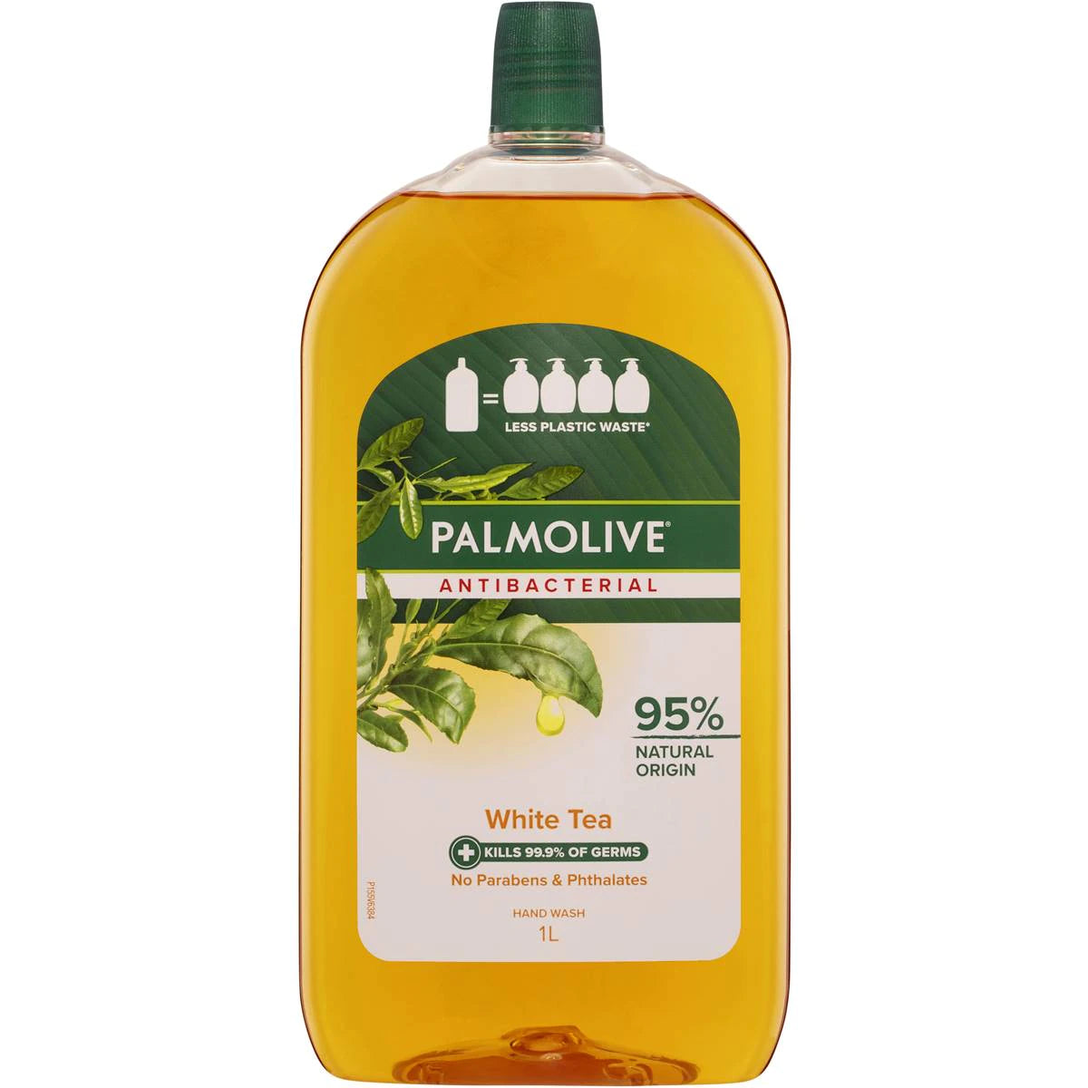 Palmolive Liquid Handwash Refill Antibacterial White Tea 1L