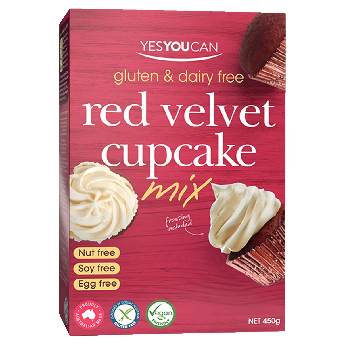 Yes You Can Red Velvet Cupcake Mix 450g