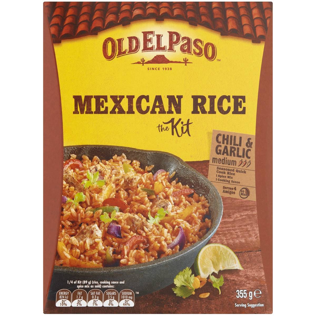 Old El Paso Mexican Rice Kit 355g