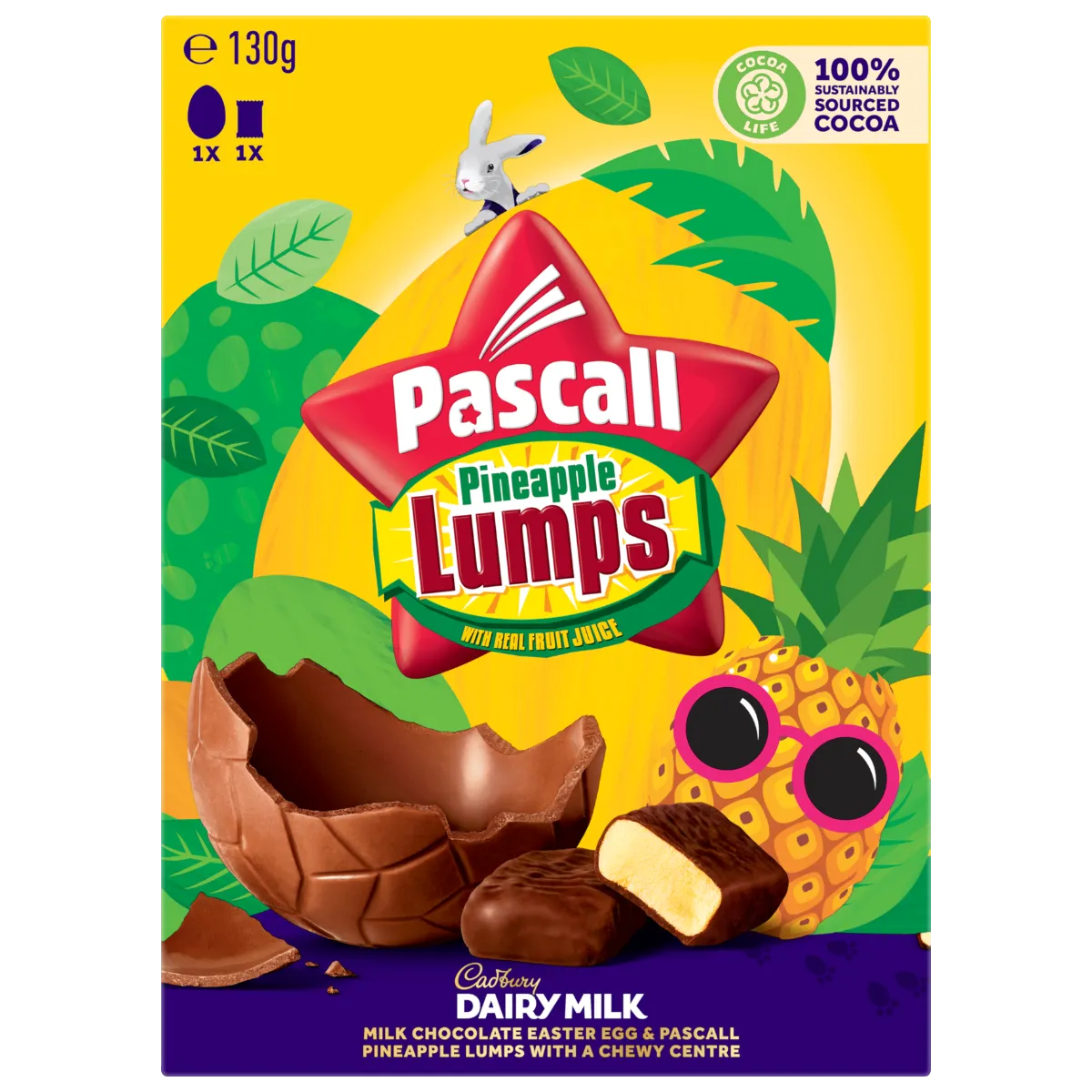 Pascall Pineapple Lumps 185g