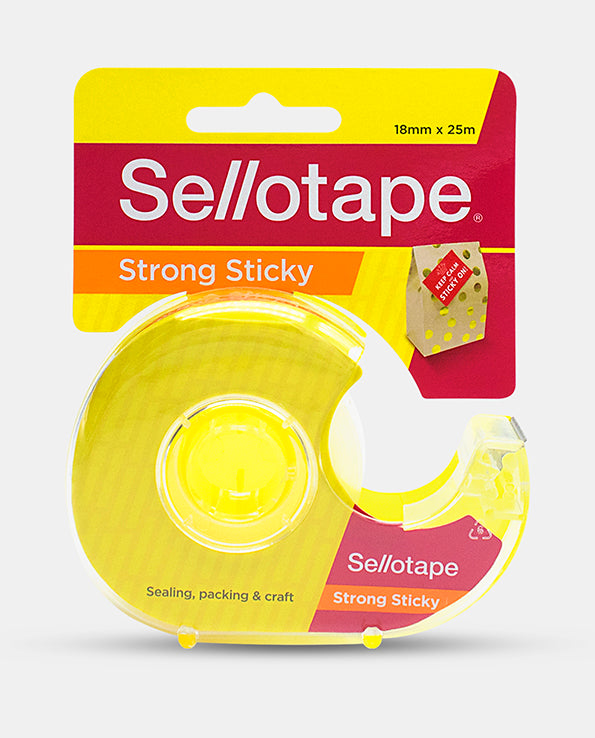 Sellotape Strong Sticky  18mm x 25m