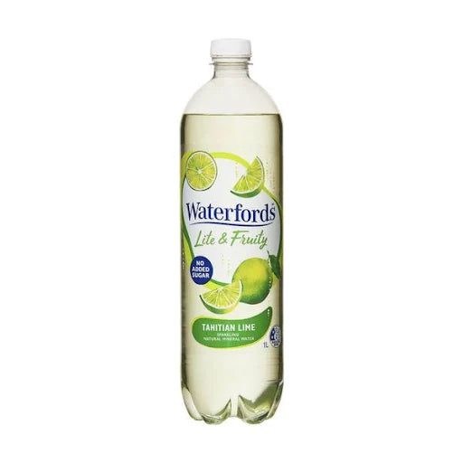Waterfords Tahitian Lime Sparkling Mineral Water 1L