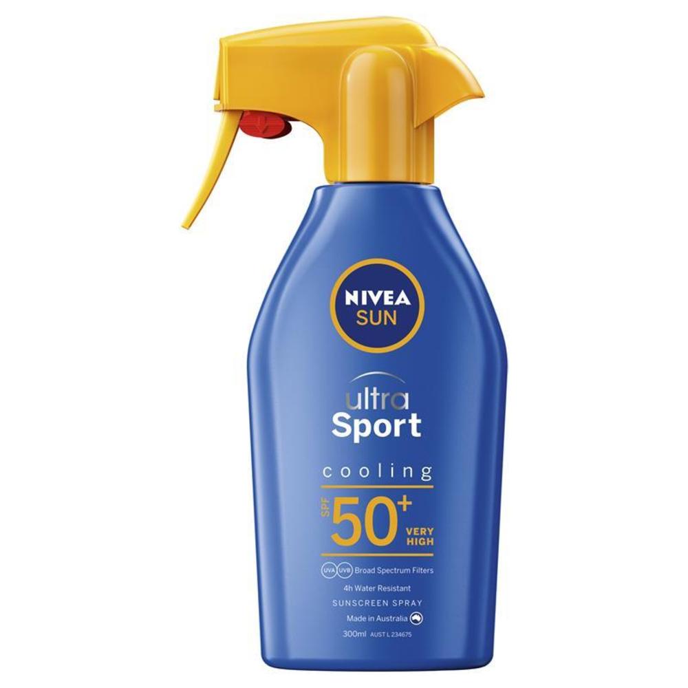 Nivea Sun Ultra Sport Cooling 50+ Sunscreen Spray 300ml