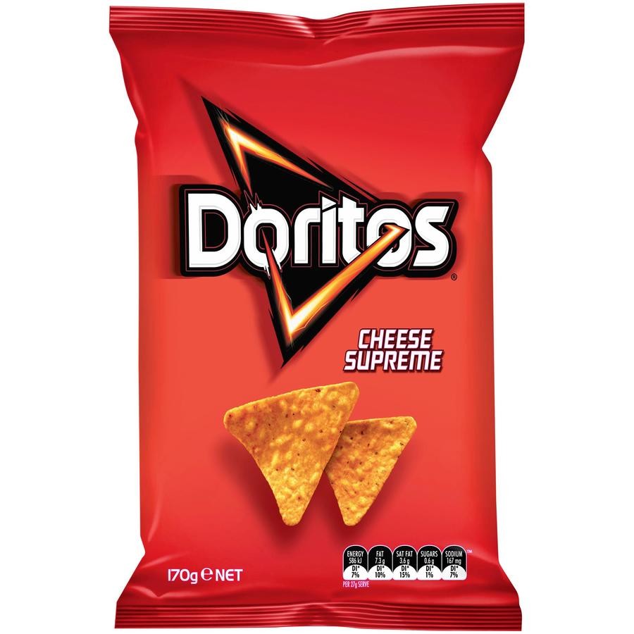 Doritos Corn Chips Cheese Supreme 170g
