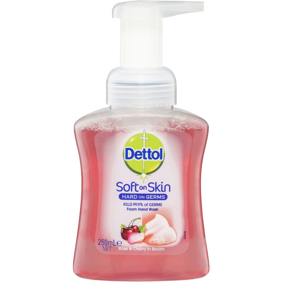 Dettol Foaming Handwash Rose & Cherry 250ml