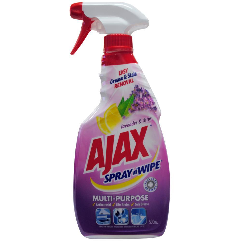Ajax Spray n Wipe Multi Purpose Lavender Citrus 500ml