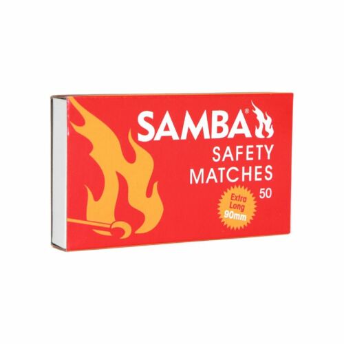 Samba 50pk BBQ Matches 90mm