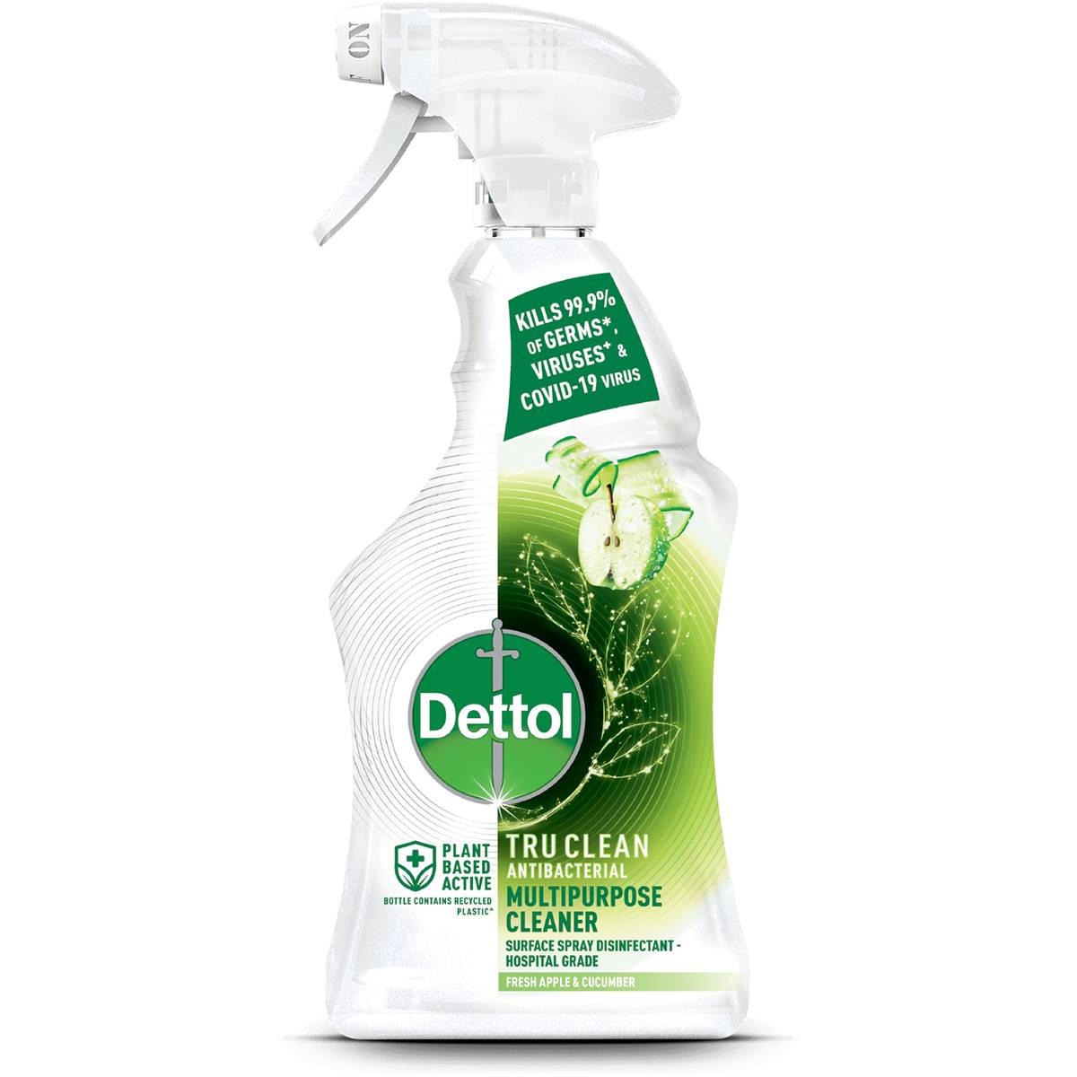 Dettol Tru Clean Apple Antibacterial Multipurpose Surface Spray 500ml