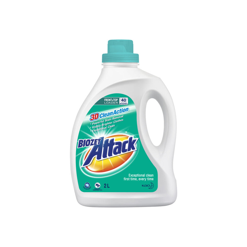 Biozet Attack Liquid Detergent 2L