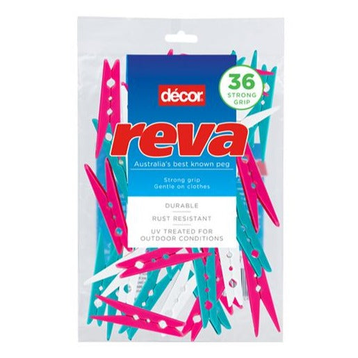 Decor Reva Pegs 36 Pack