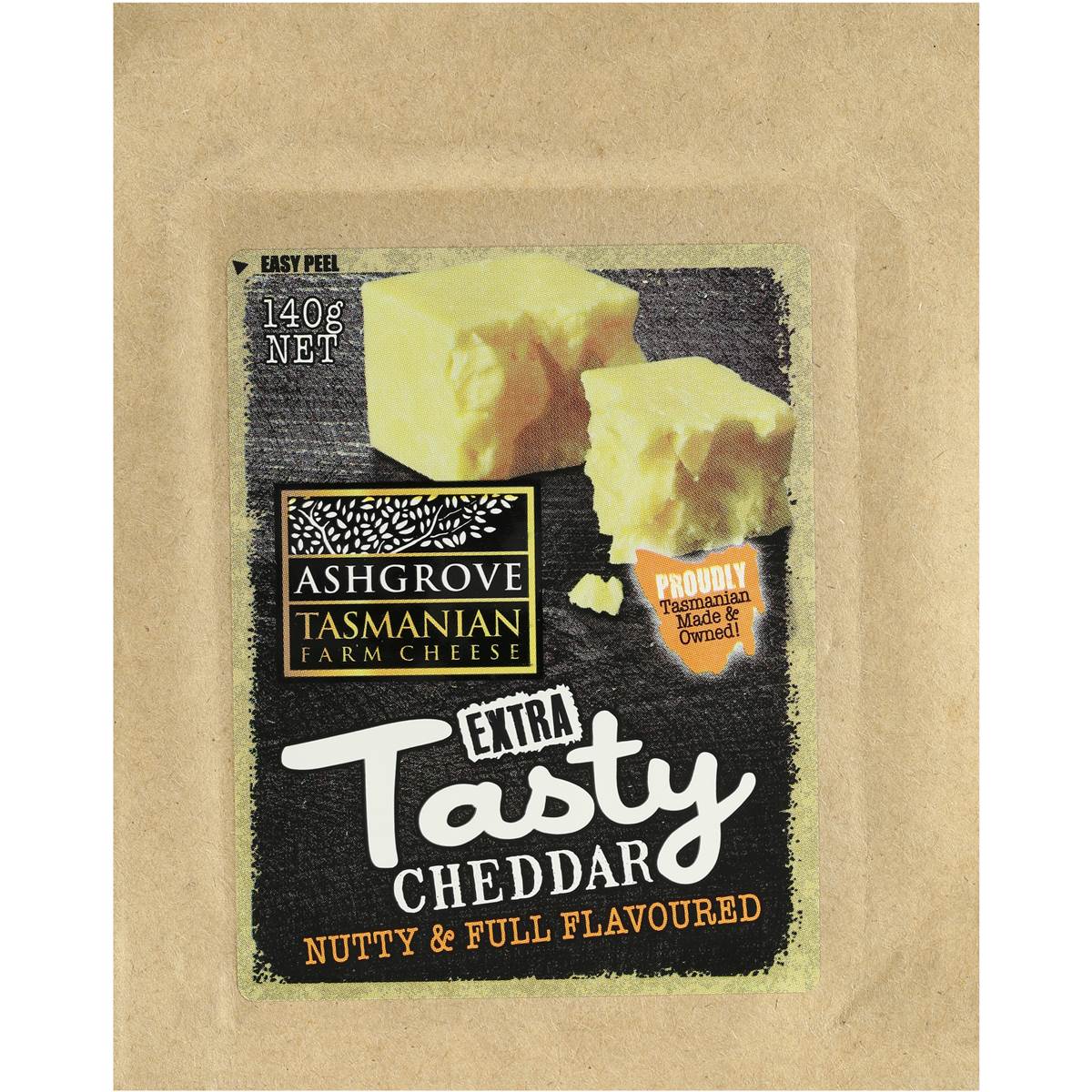 Ashgrove Cheese Extra Tasty Cheddar 140g
