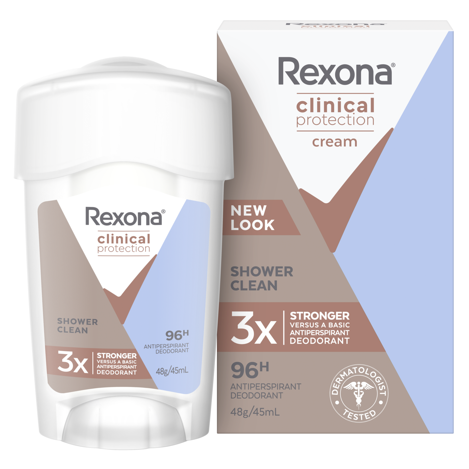 Rexona Women Clinical Protection Shower Clean 45ml