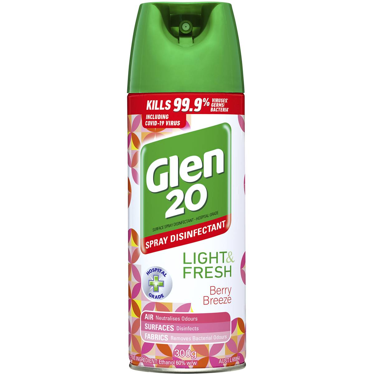 Glen 20 Spray Disinfectant Berry Breeze 300g