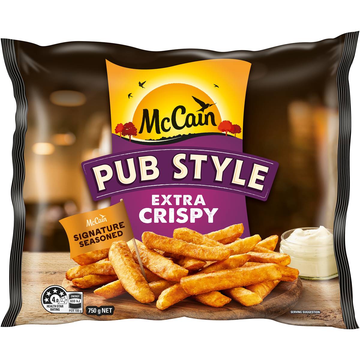 McCain Pub Style Extra Crispy Fries 750g