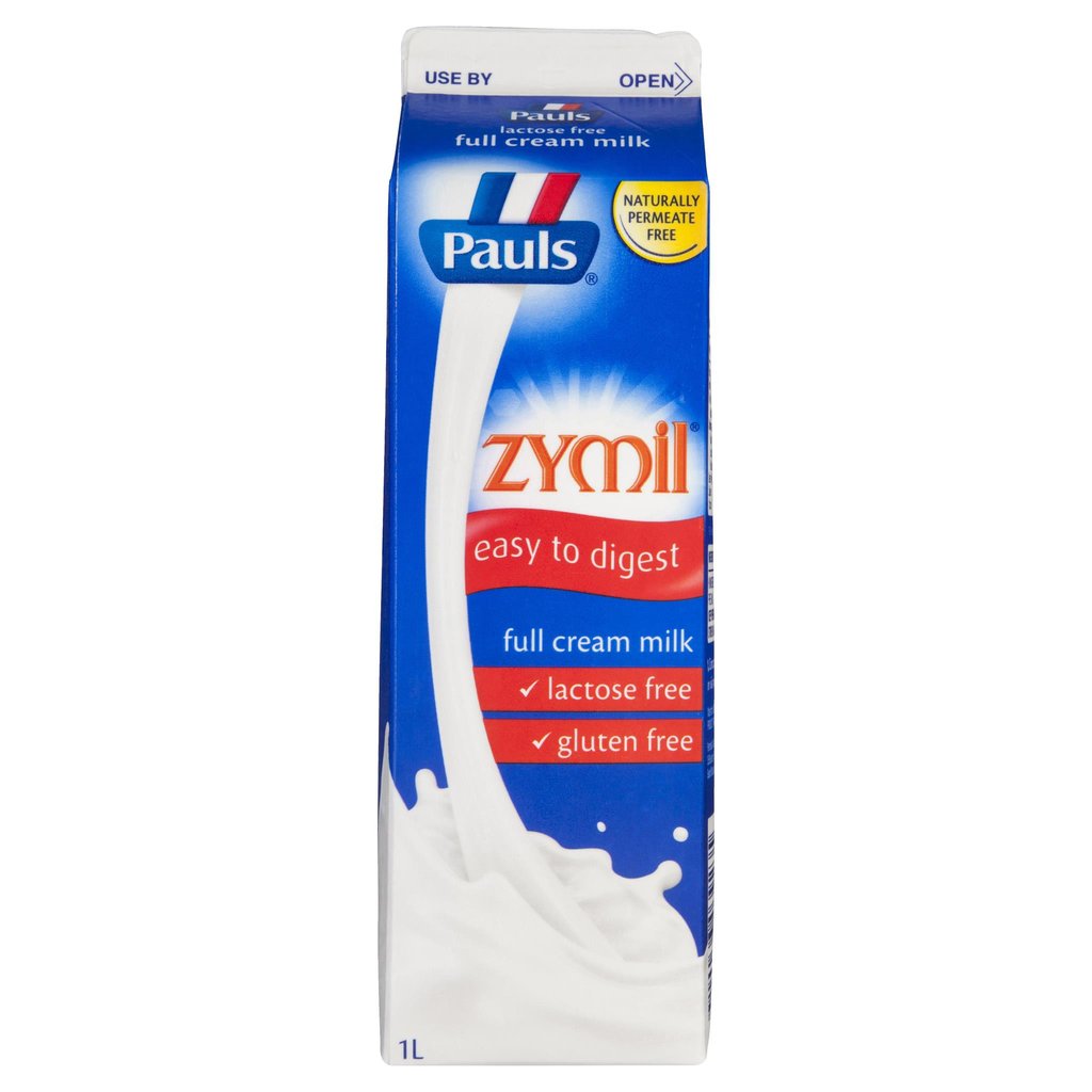 Pauls Zymil Full Cream Milk 1 Litre