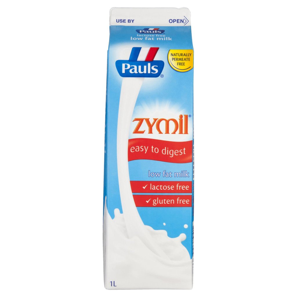 Pauls Zymil Low Fat Milk 1 Litre