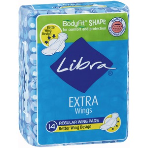 Libra Extra Wings Regular Pads 14s