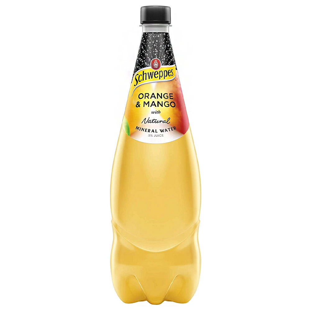 Schweppes Orange & Mango Mineral Water 1.1L