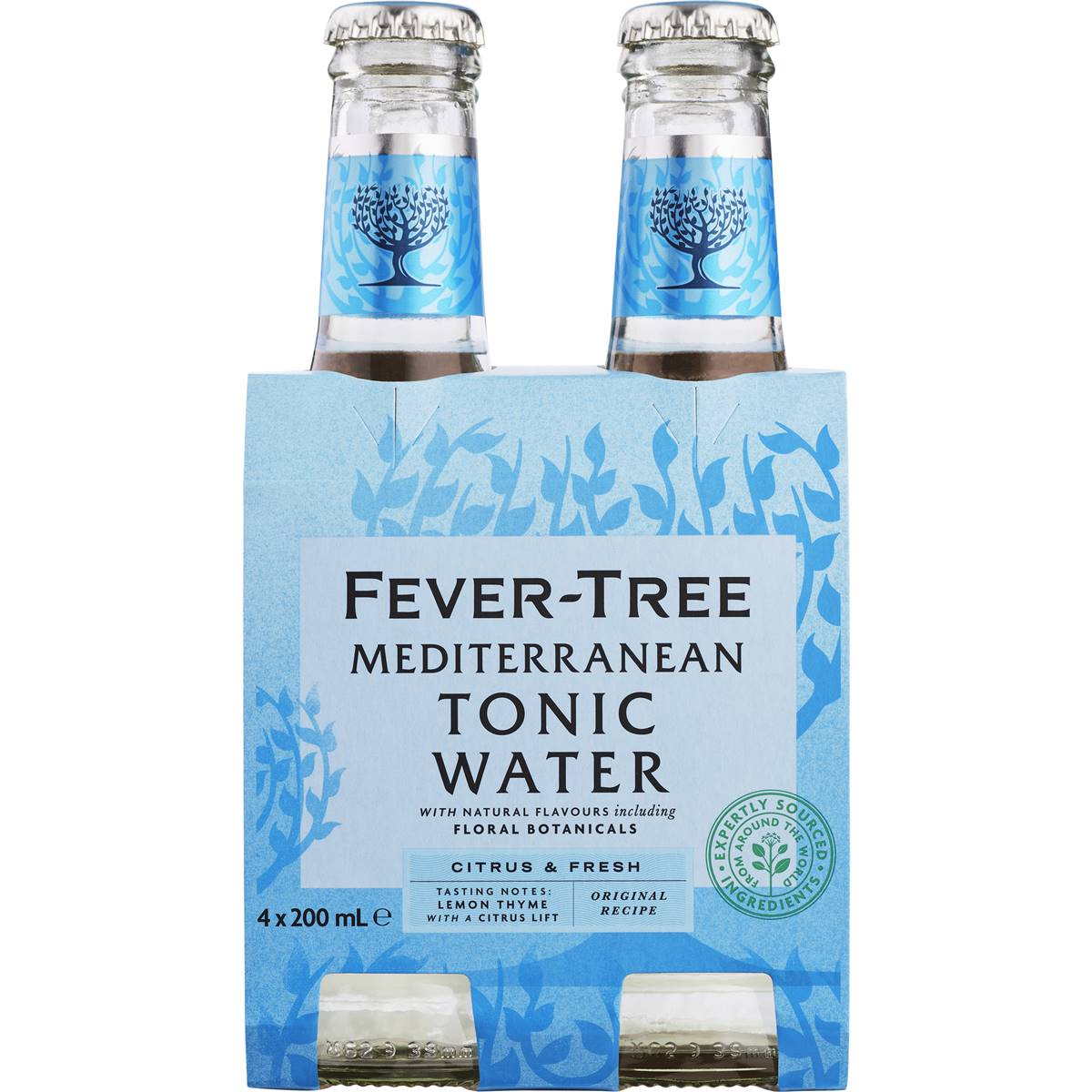 Fever-tree Mediterranean Tonic Water 4x200ml
