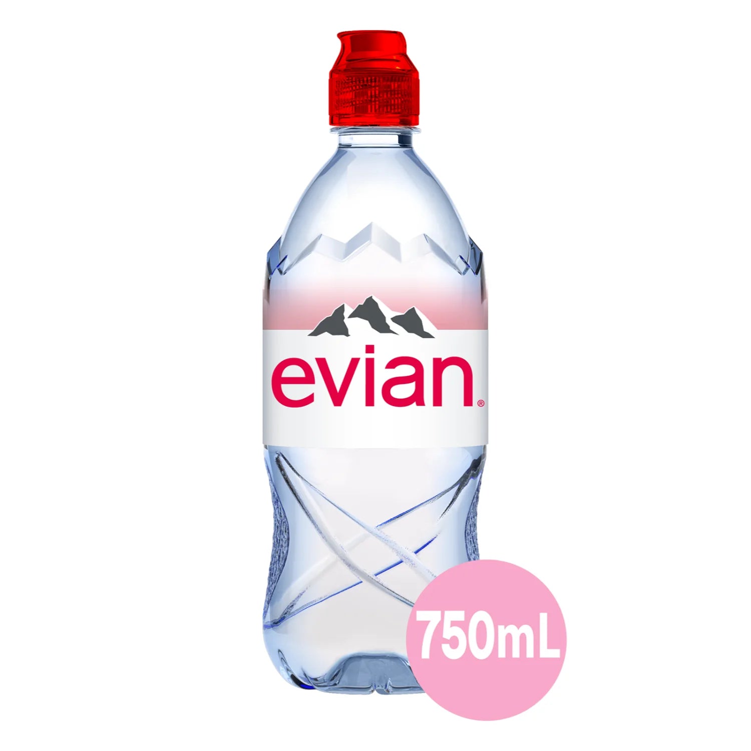 Evian Natural Spring Water 750ml