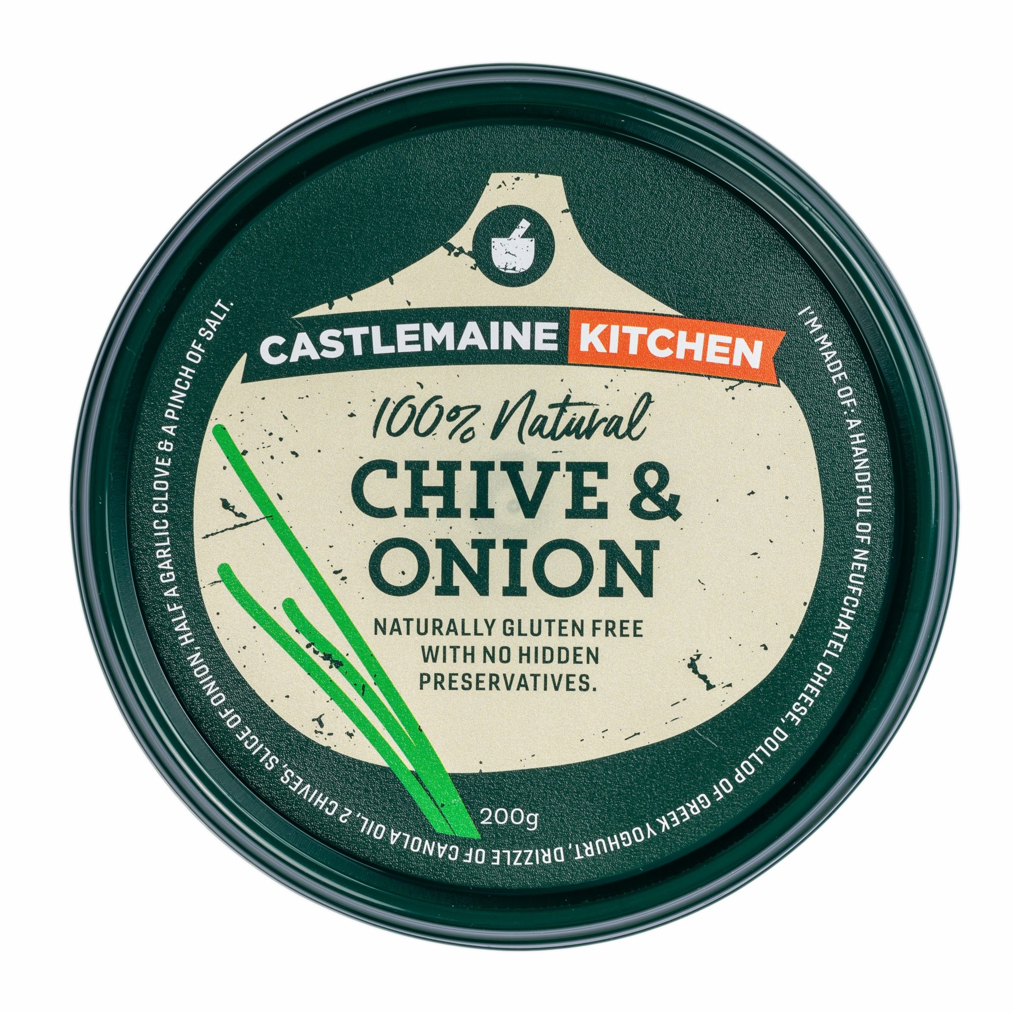 Castlemaine Kitchen Dip Chive & Onion 200g