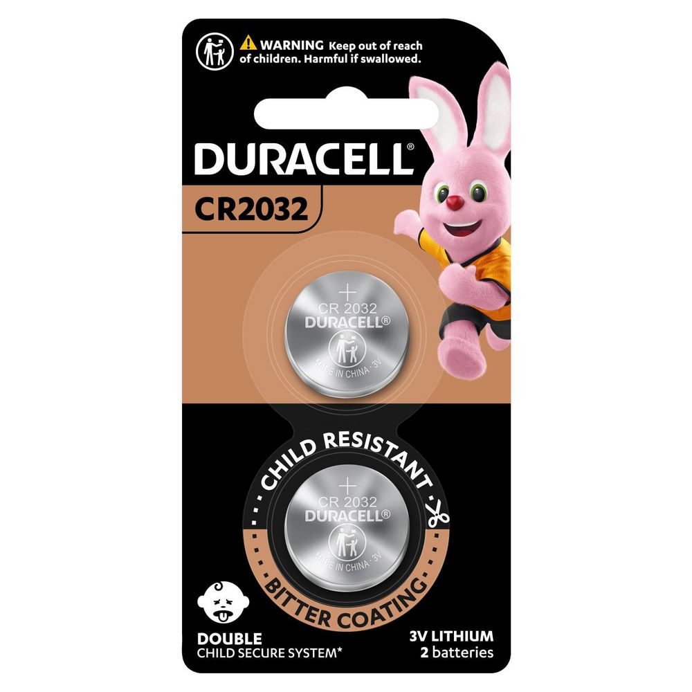Duracell CR2032  Batteries 2pk