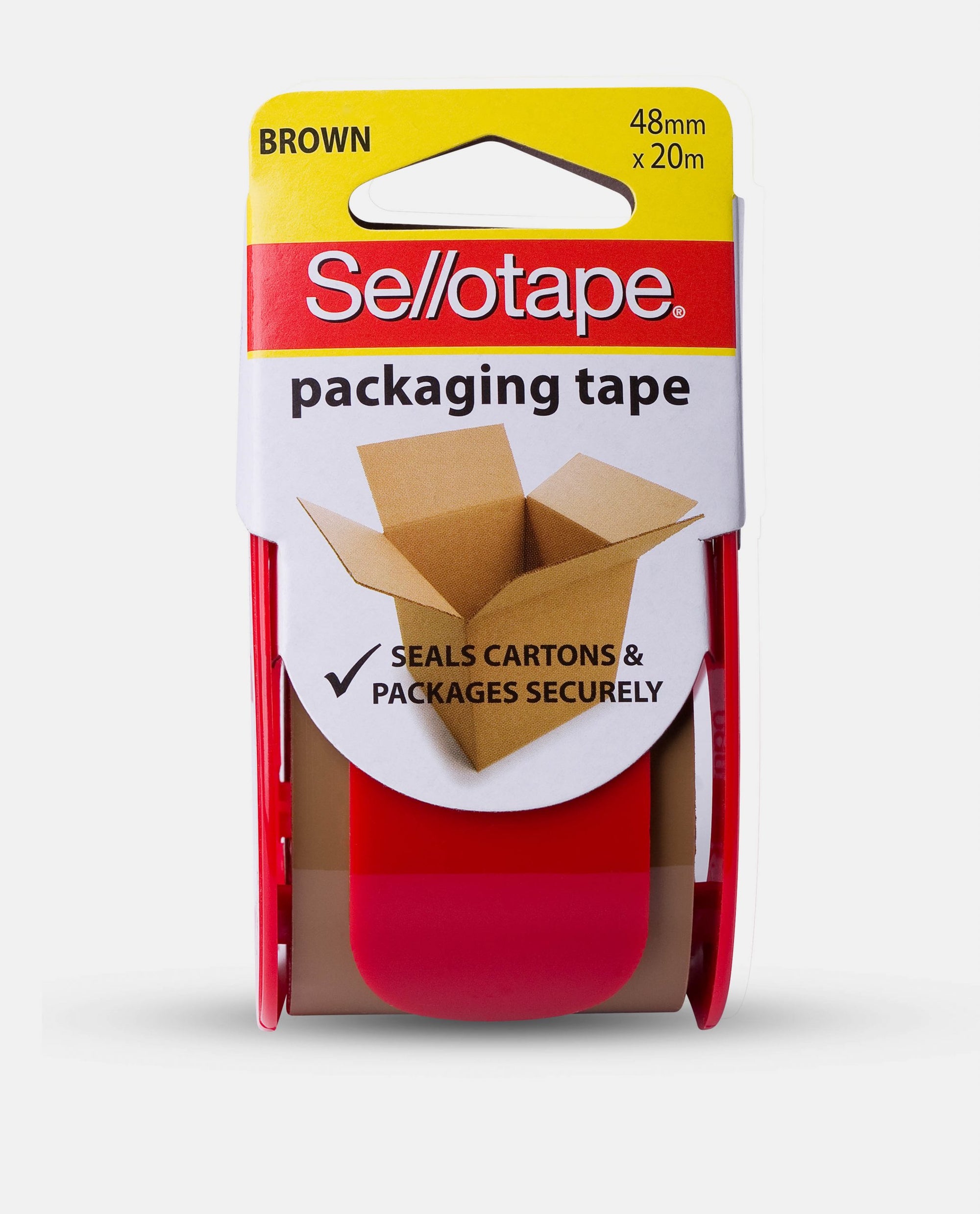 Sellotape Dispense Tape Brown 48mmx20m
