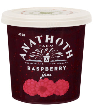 Anathoth Raspberry Jam 455g