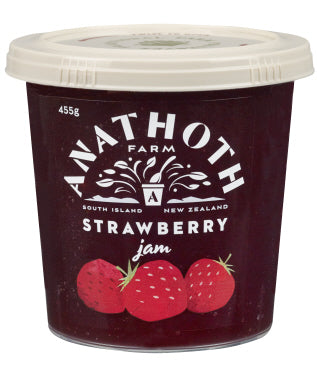Anathoth Strawberry Jam 475g