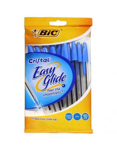 Bic Crystal Blue Pens 10 Pk