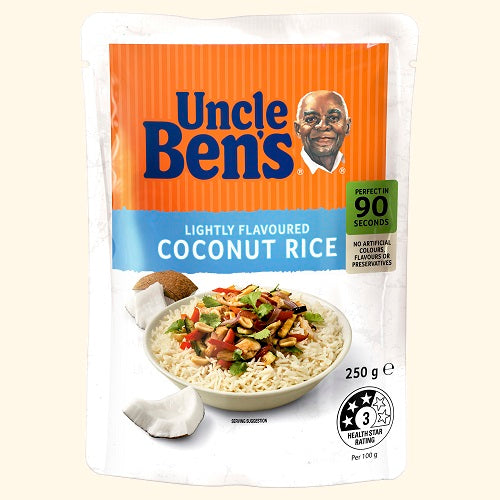 Uncle  Bens Basmati Coconut Flavoured Rice 250g