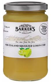Barkers NZ Lemon Butter 270gm