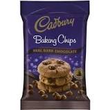Cadbury Chocolate Baking Chips Dark 200g