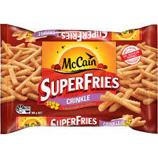 McCain Superfries Crinkle 900g