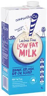 Community Co Milk Lactose Free L/Fat 1L