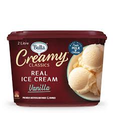 Bulla Creamy Classics Vanilla Ice Cream 2L