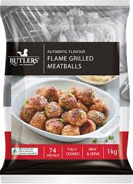 Butlers Flame Grilled Meatballs, 1kg