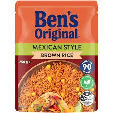 Uncle Bens Mexican Style Brown Rice 250g