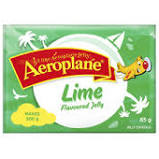 Aeroplane Jelly Lime 85gm
