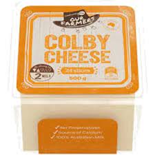 Community Co Cheese Slices Colby 500g