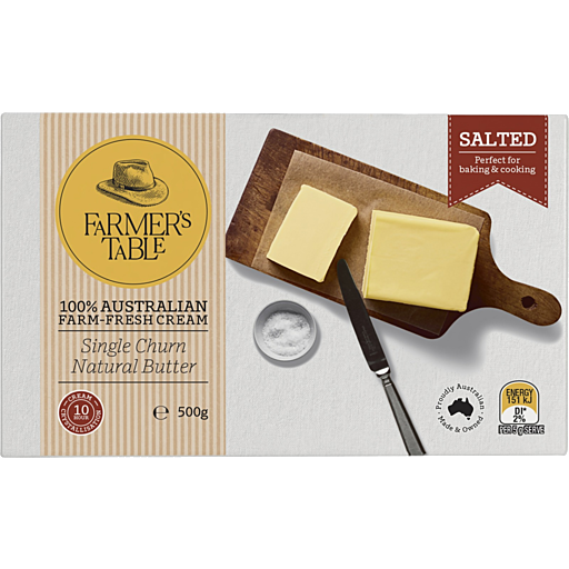Dairy Farmers Butter Salted 500g