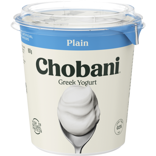 Chobani Greek Yoghurt Low Fat Plain 907g