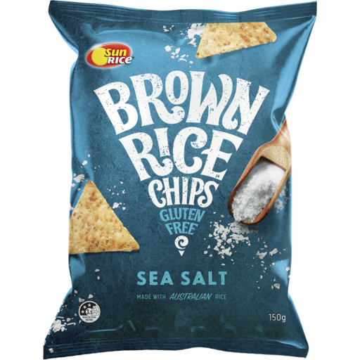 Sunrice Chips Sea Salt 150gm