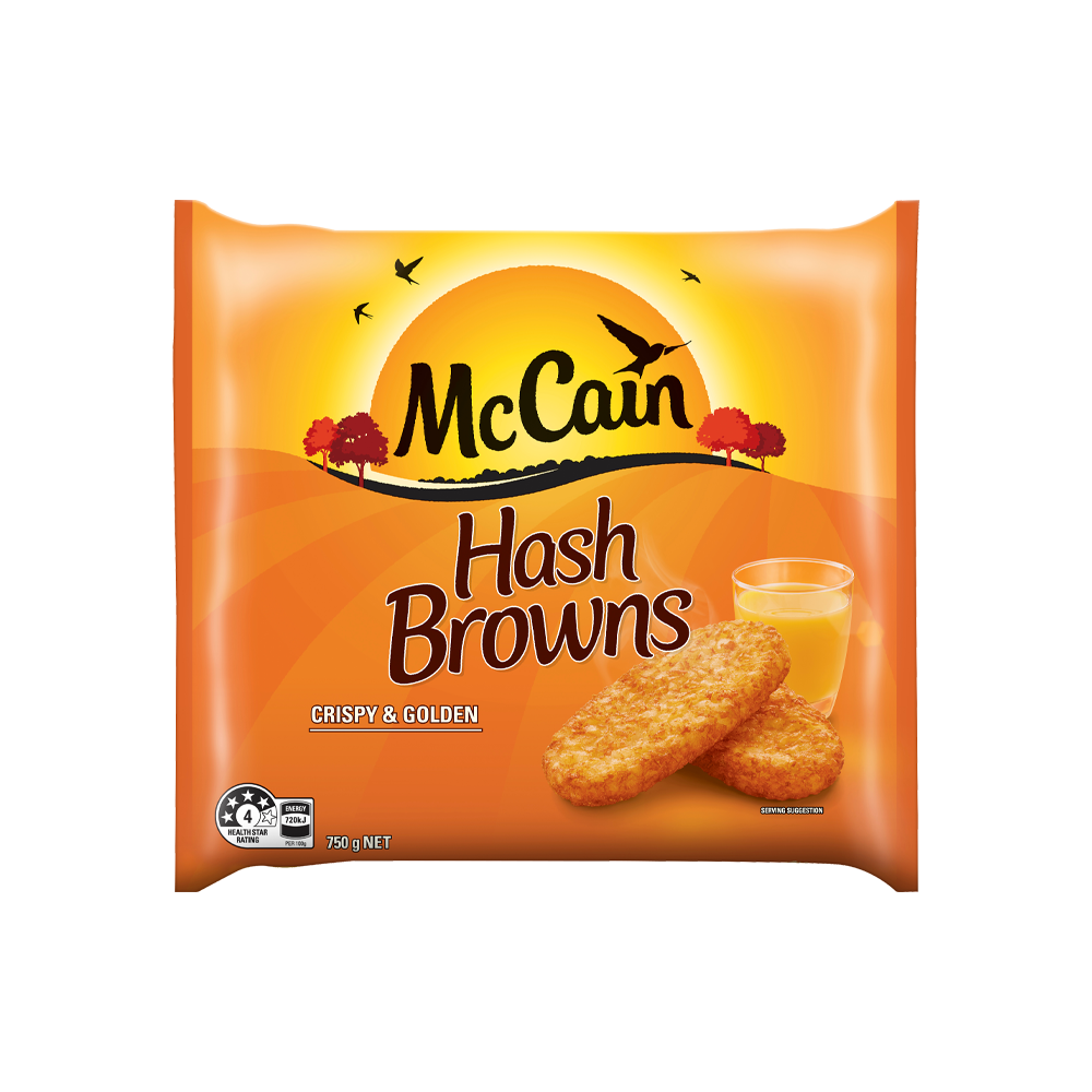 Mccain Hash Browns Oval 750g