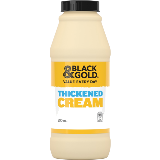 Black & Gold Thickened Cream 300mL