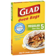 Glad Oven Bag Medium 5 Pack
