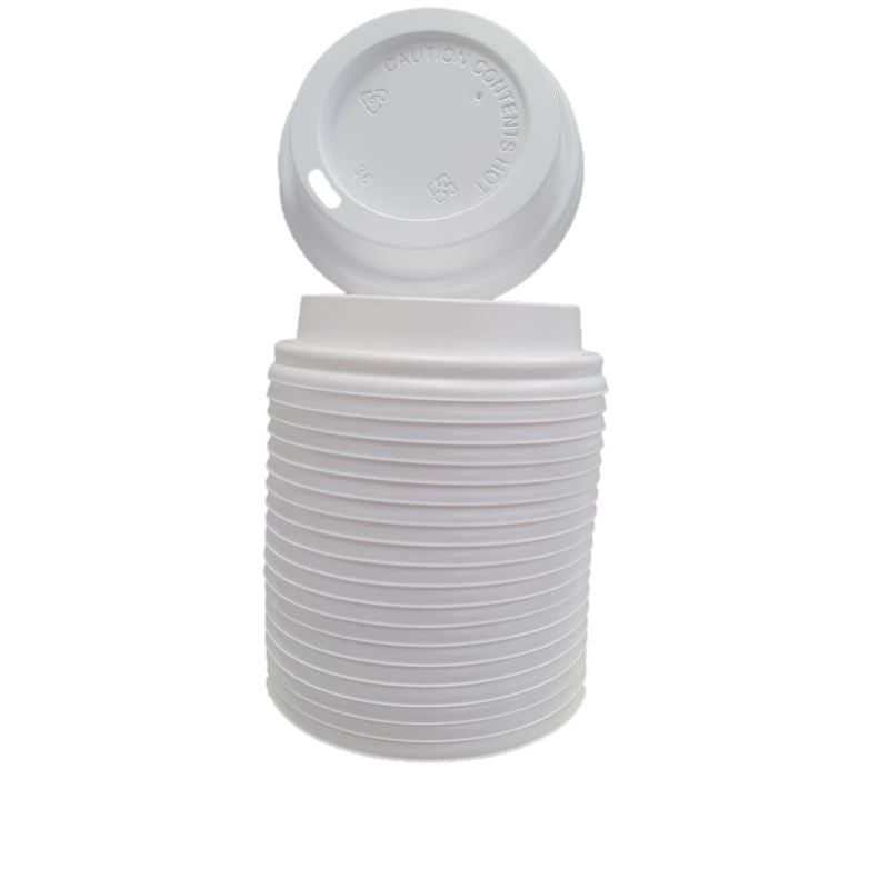 Campus&Co. Disposable Coffee Cup Lid White 25pk